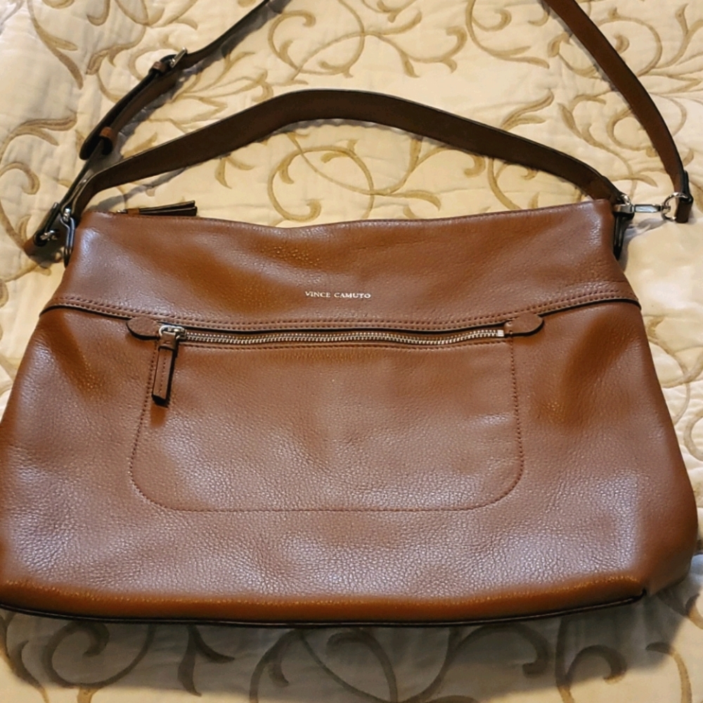 REDUCED!!  Vince Camuto Brown Leather Hobo